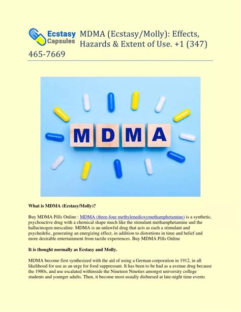 molly pills|Ecstasy (MDMA): Effects, Hazards & Extent of Use